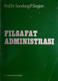Filsafat Administrasi