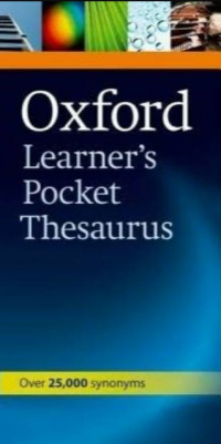 Oxford Learner's Pocket Thesaurus