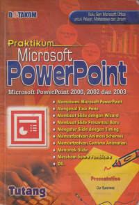 Image of Praktikum Microsoft PowerPoint: PowerPoint 2000, 2002, dan 2003